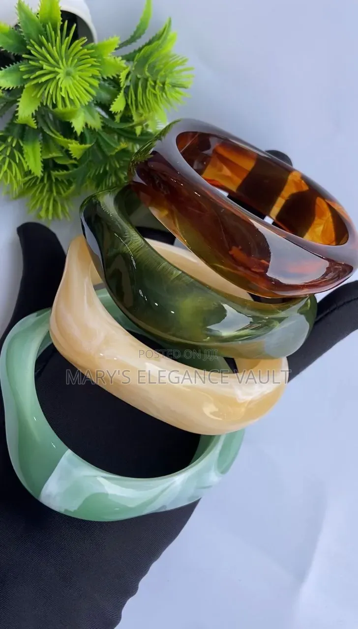 Chunky Resin Bangles