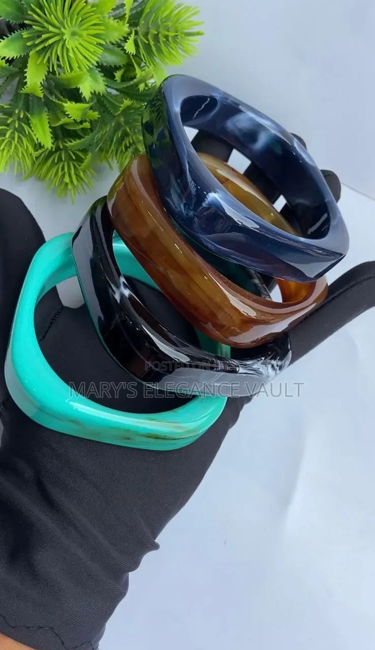 Chunky Resin Bangles