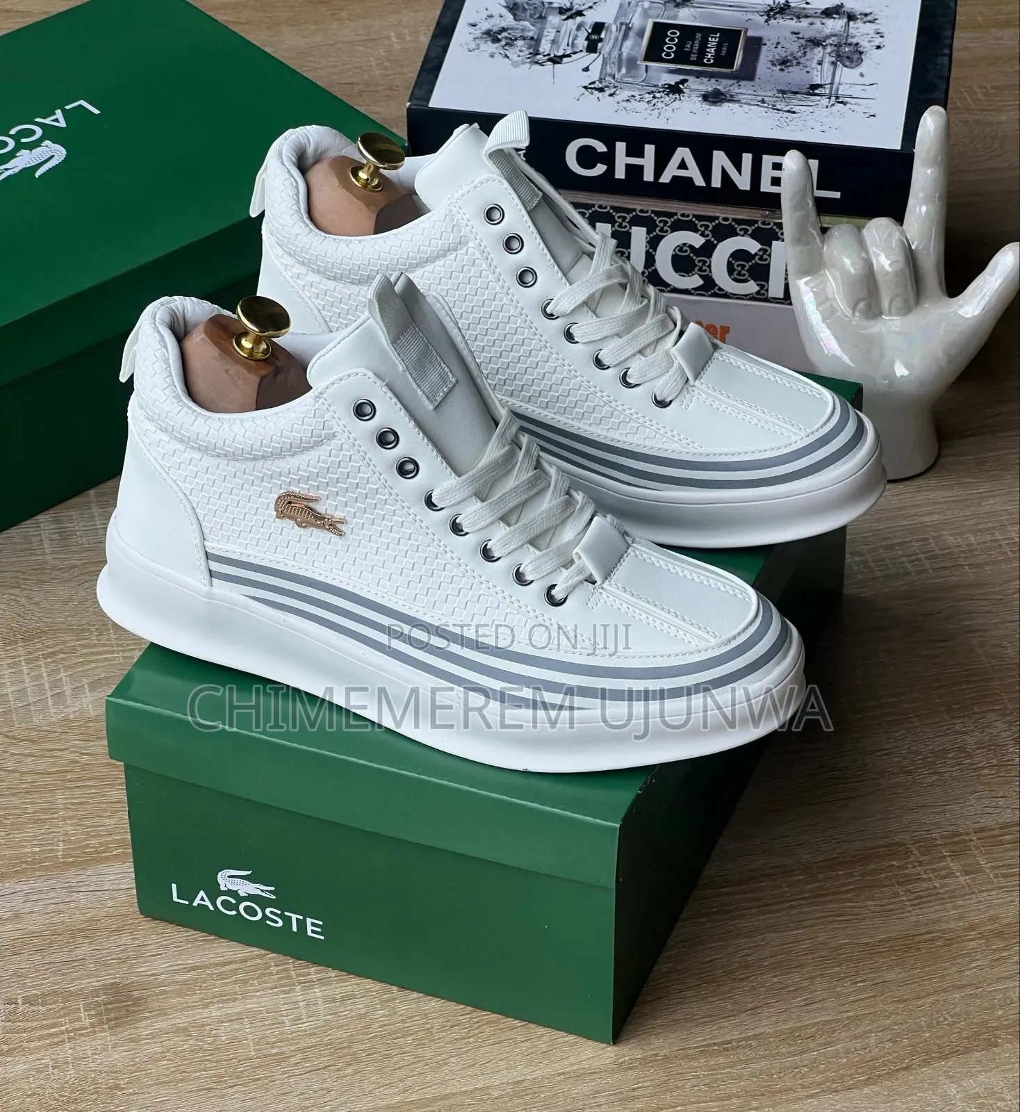 Lacoste Ankle White Boot