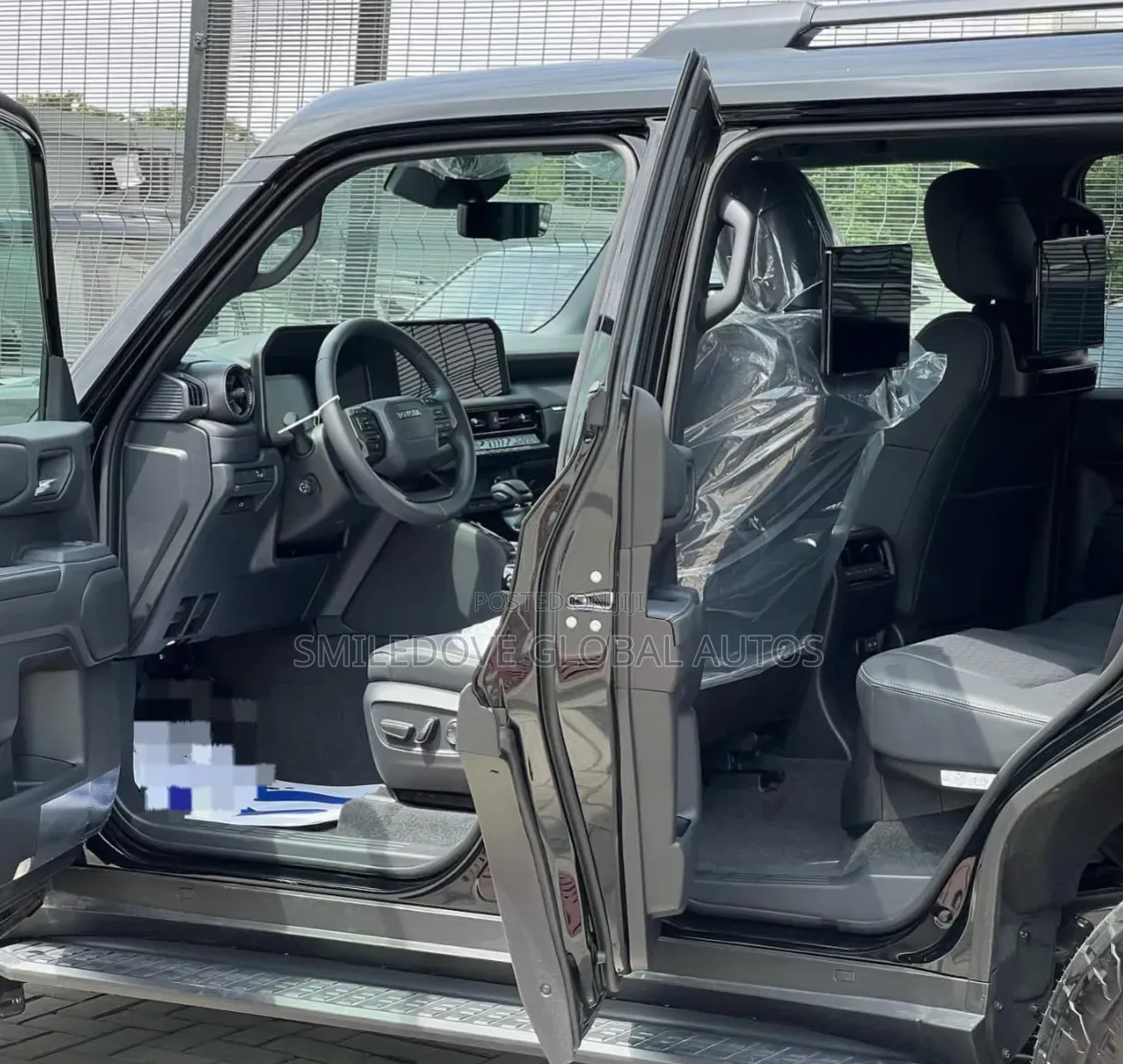New Toyota Land Cruiser Prado 2025 Black