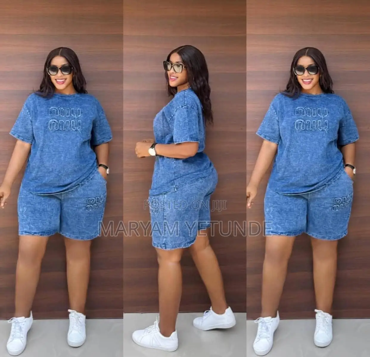 Luxury Up and Down Denim Short Jeans