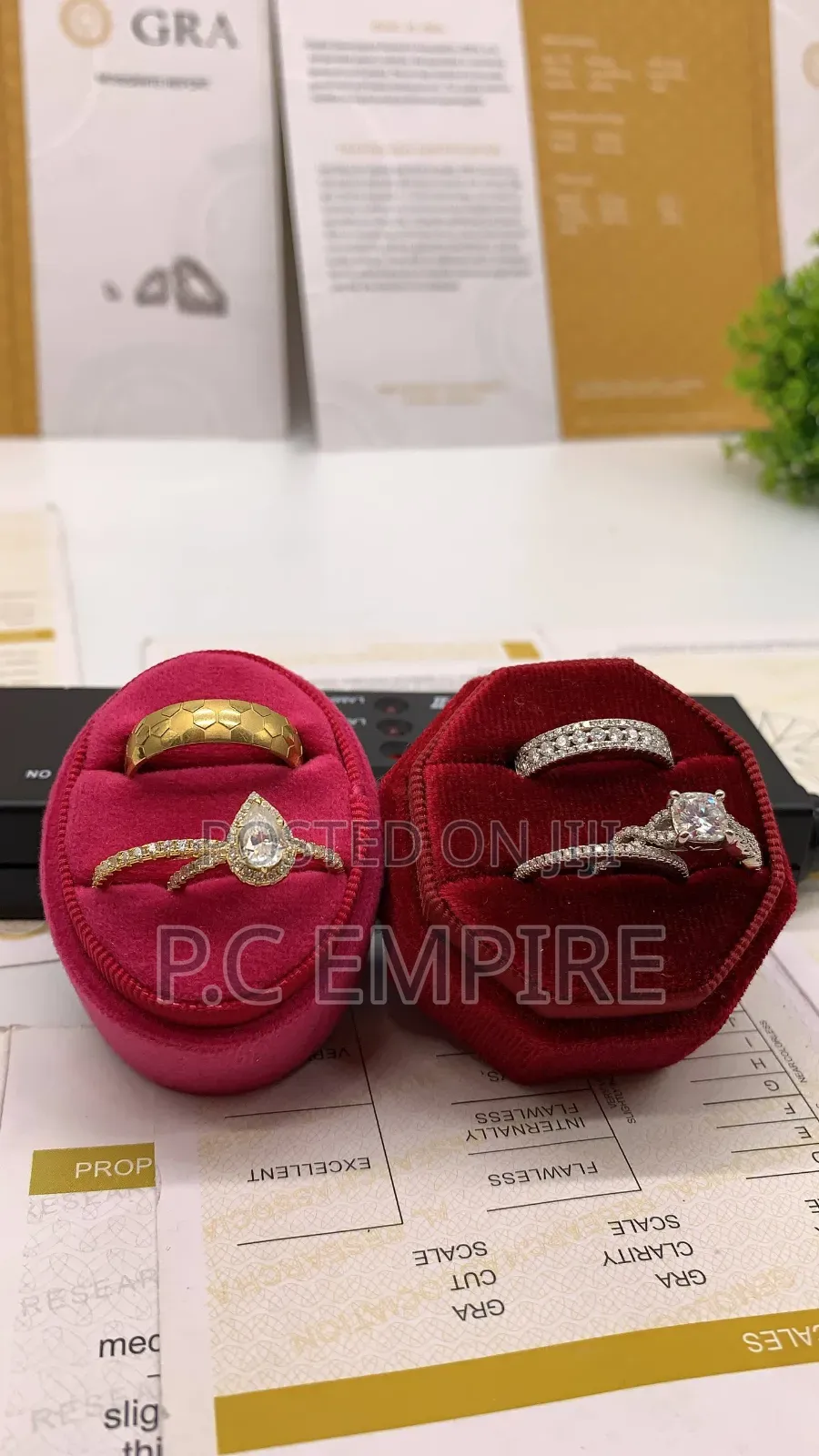 Vs Moissanite Diamond Gold Wedding Ring