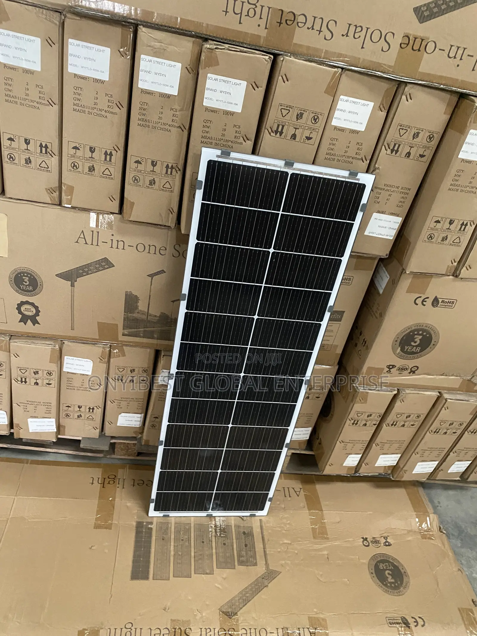 Durable All-in-One Solar Light for Every Location