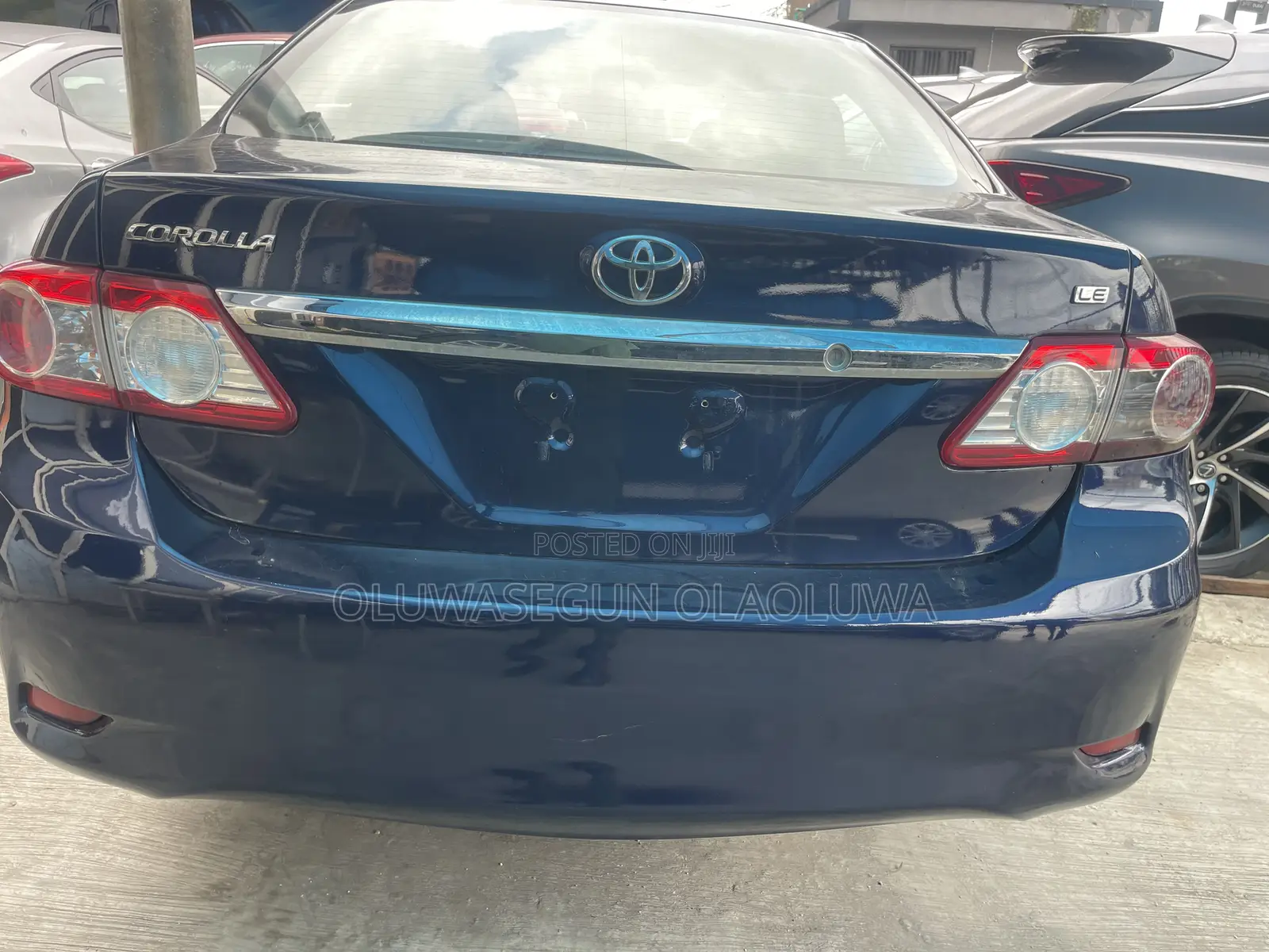 Toyota Corolla L 4dr Sedan (1.8L 4cyl 5M) 2012 Blue