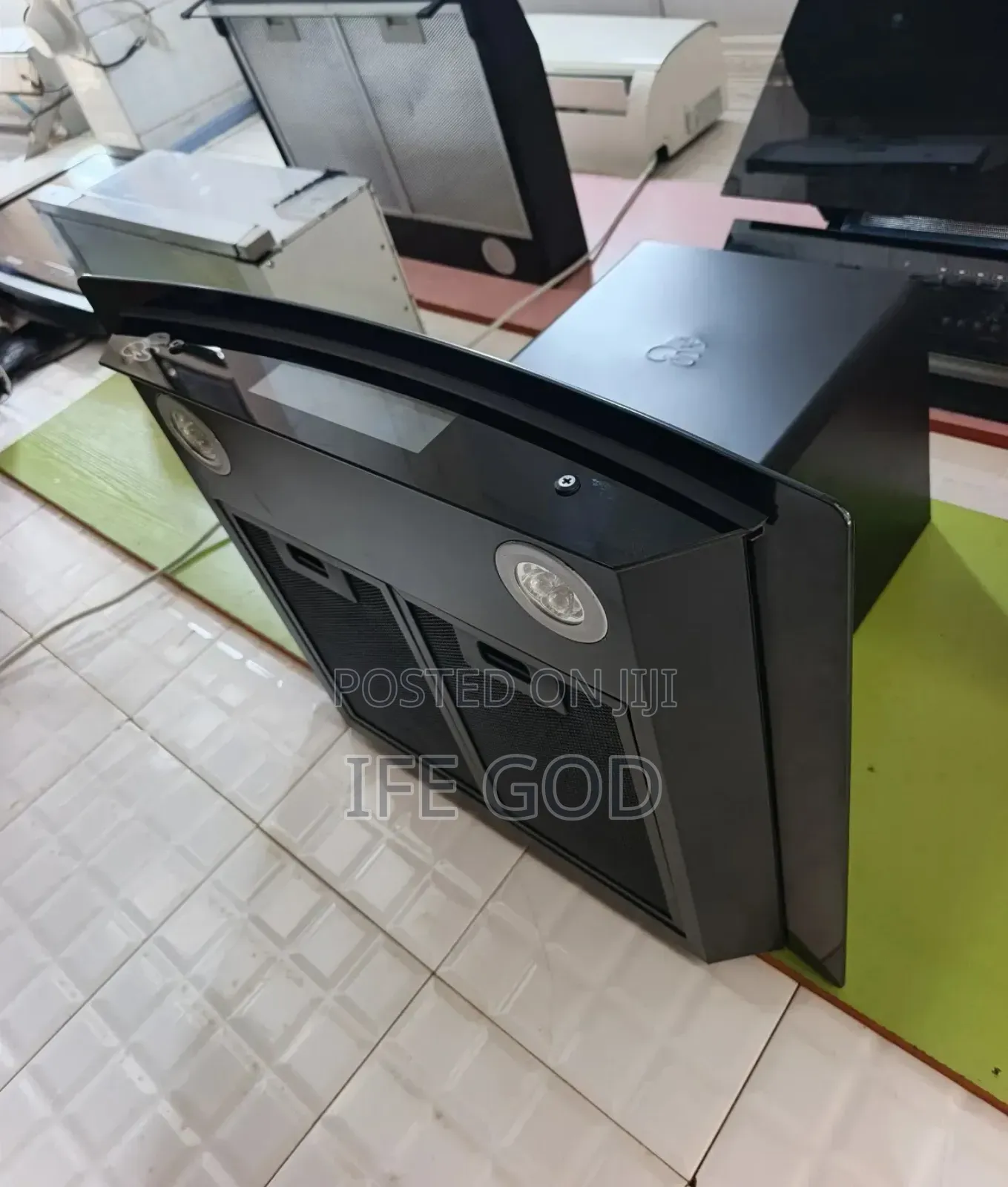 Original Gs 60cm Curved Automatic Smart Range Hood Handwaved
