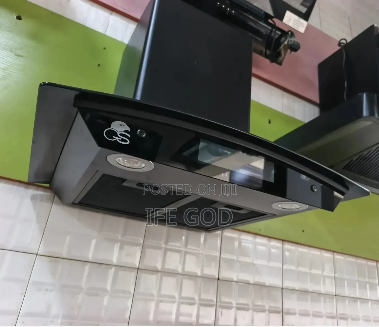 Original Gs 60cm Curved Automatic Smart Range Hood Handwaved