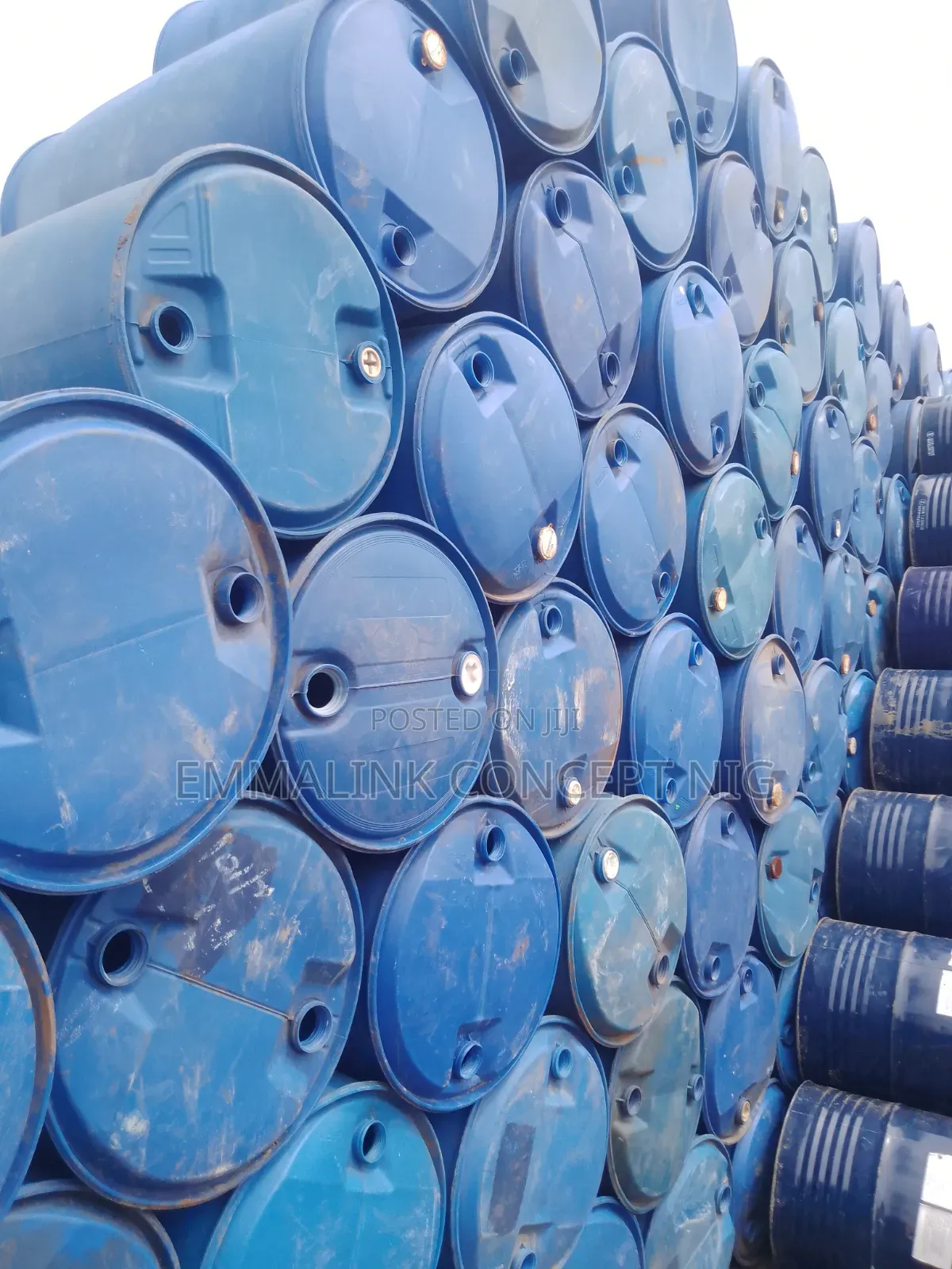 Empty Plastic Drum