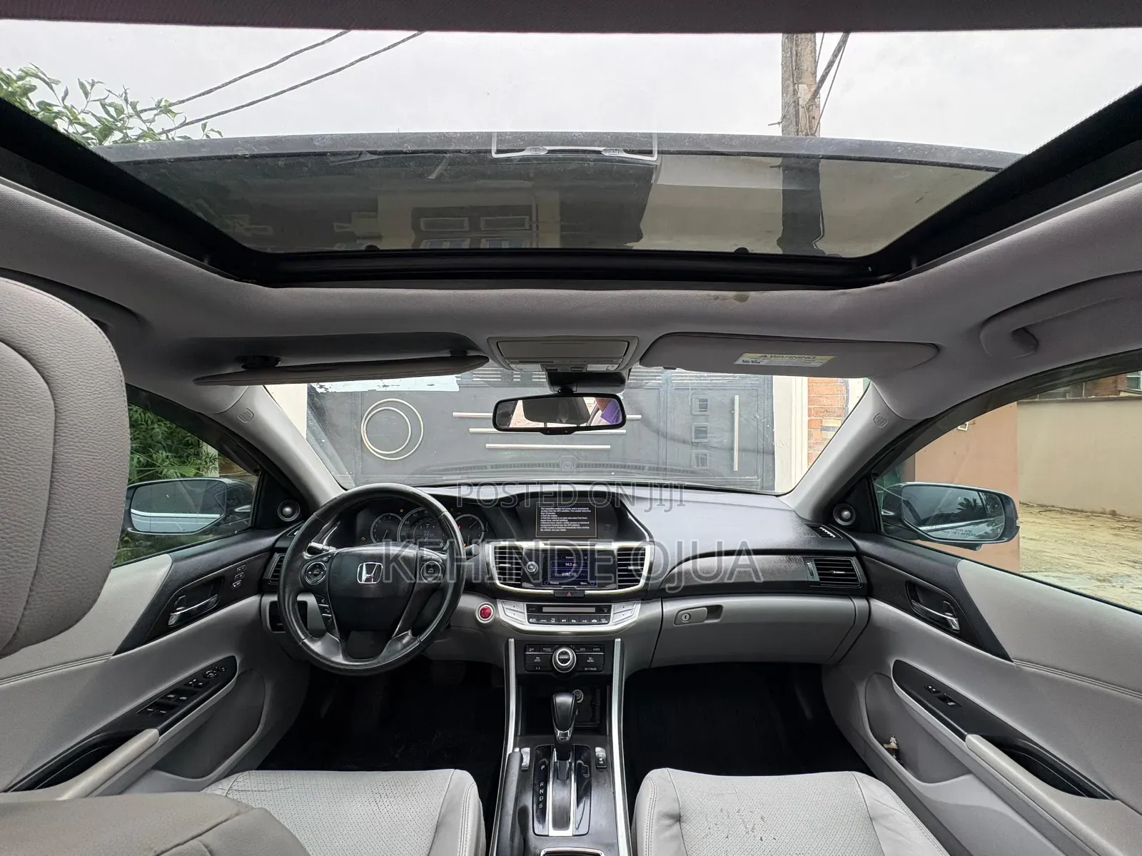 Honda Accord EX-L V-6 2dr Coupe (3.5L 6cyl 6A) 2014 Gray