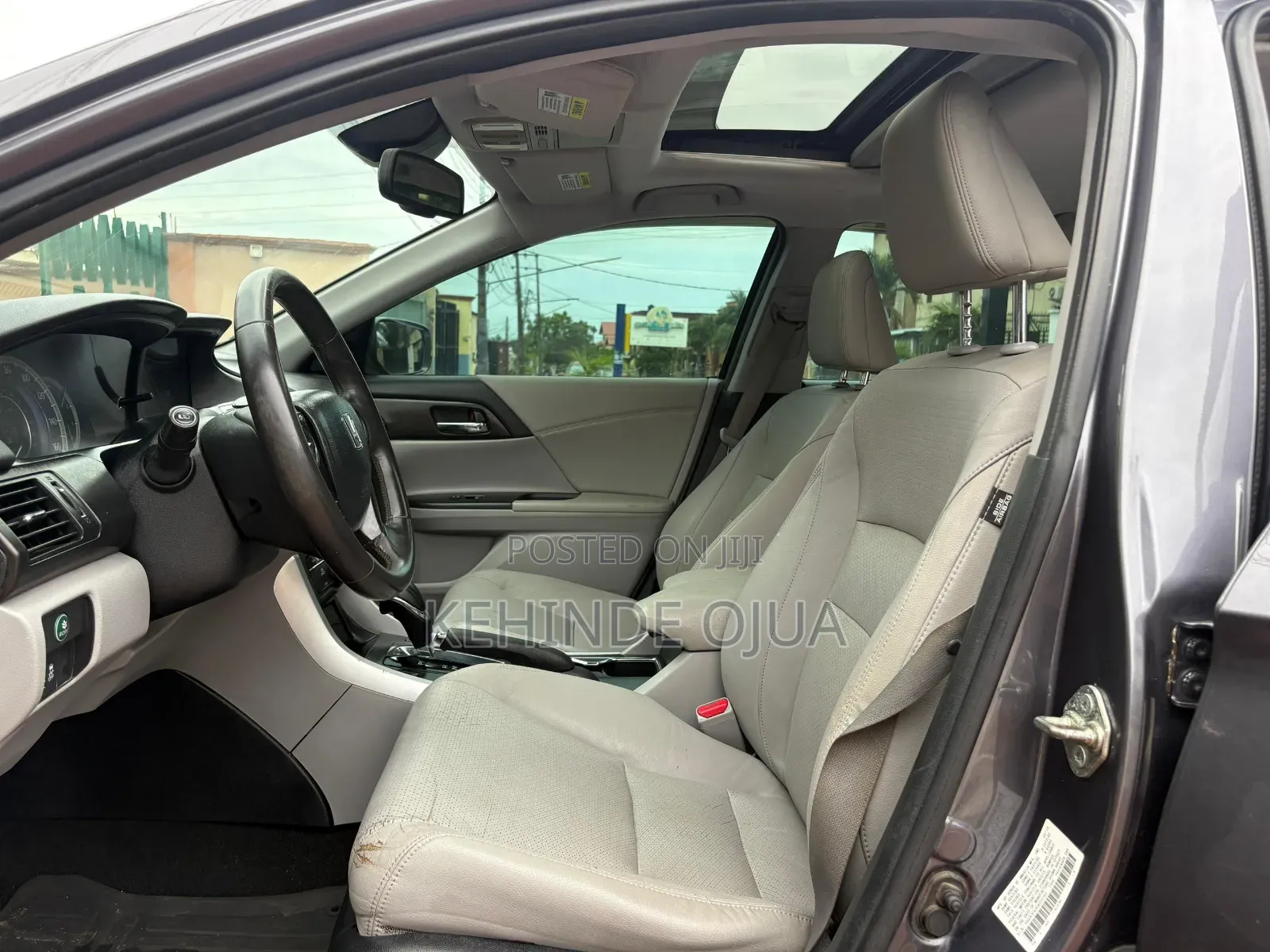 Honda Accord EX-L V-6 2dr Coupe (3.5L 6cyl 6A) 2014 Gray