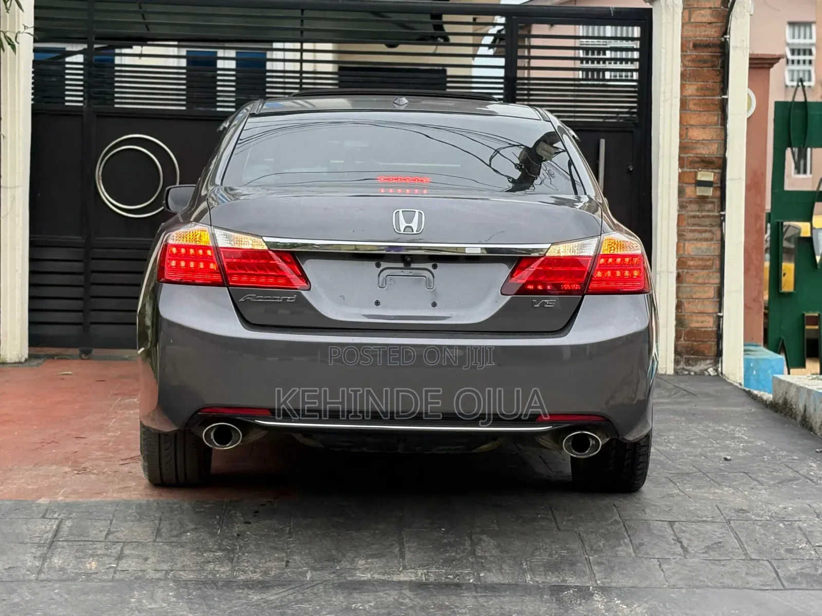 Honda Accord EX-L V-6 2dr Coupe (3.5L 6cyl 6A) 2014 Gray