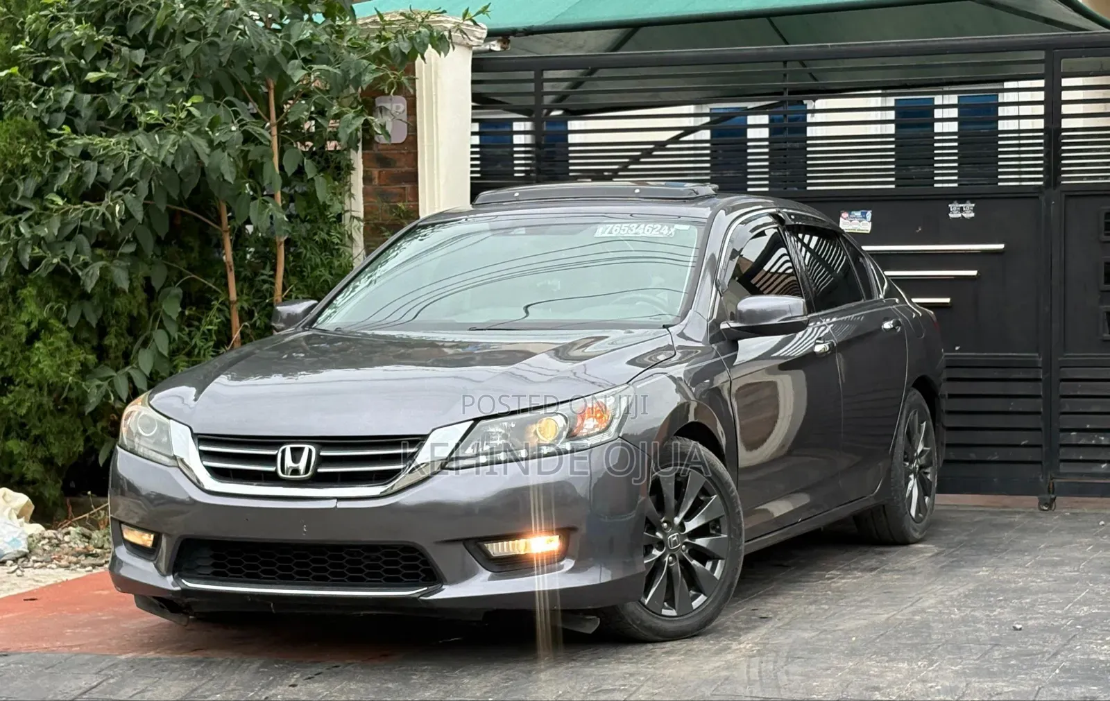 Honda Accord EX-L V-6 2dr Coupe (3.5L 6cyl 6A) 2014 Gray