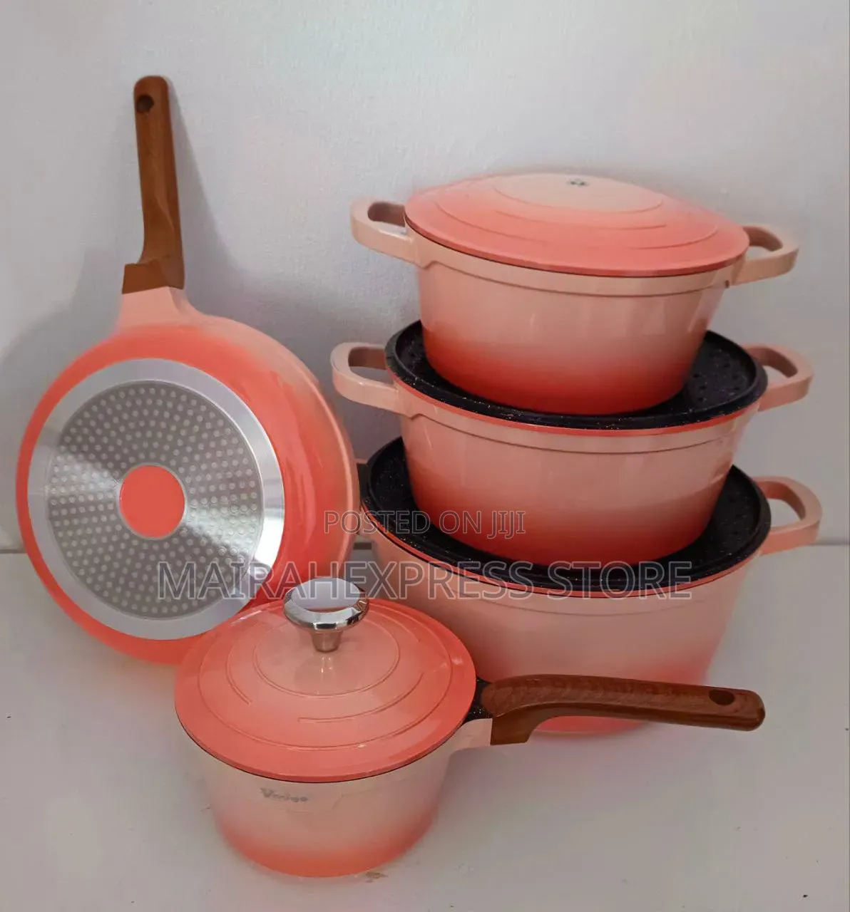 Vmigo 9pcs Heavy Non-Stick Cookware Set