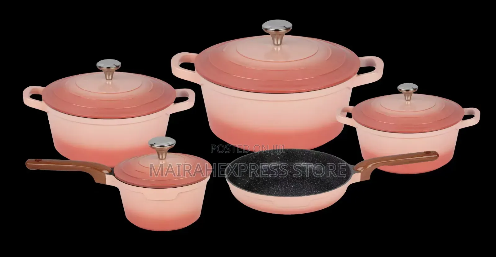 Vmigo 9pcs Heavy Non-Stick Cookware Set