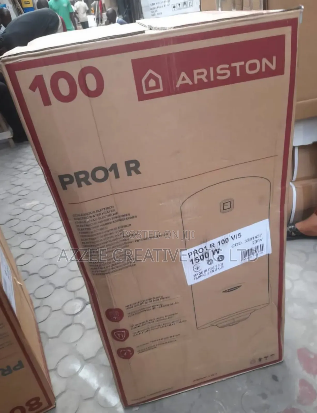 Ariston Water Heater 100 Litre Original Italian Made