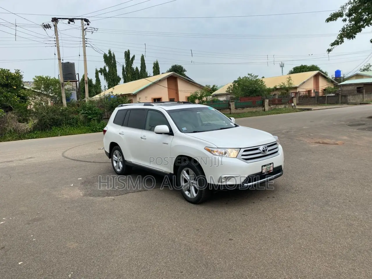 Toyota Highlander Limited 2012 White