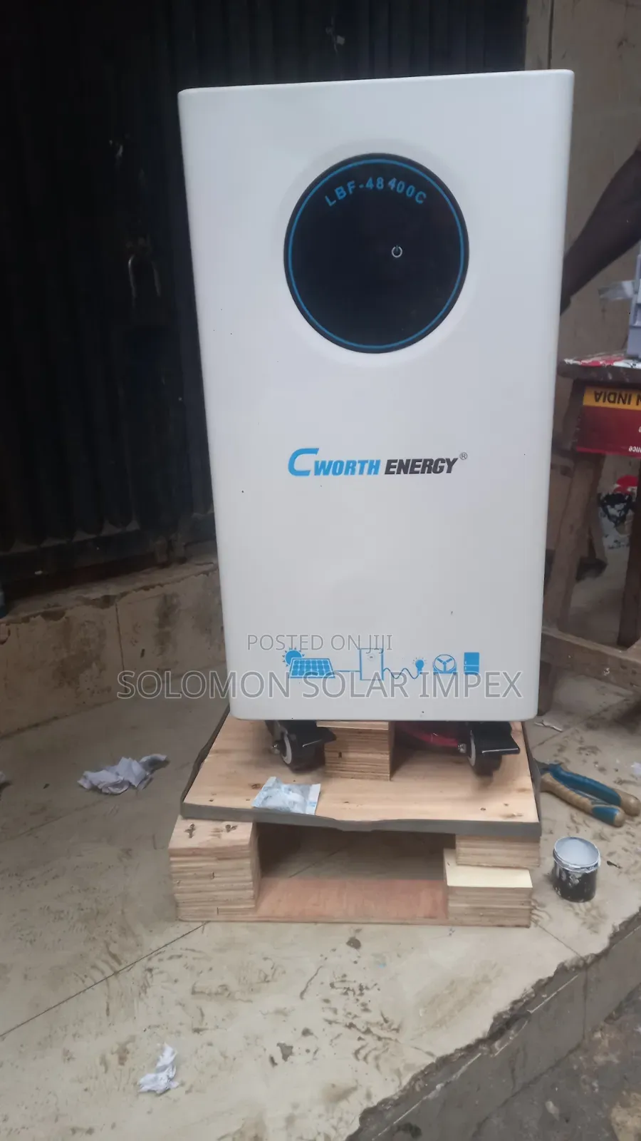 Cworth Energy 20kwh 400ah Lithium Battery – High Capacity Solar Storag