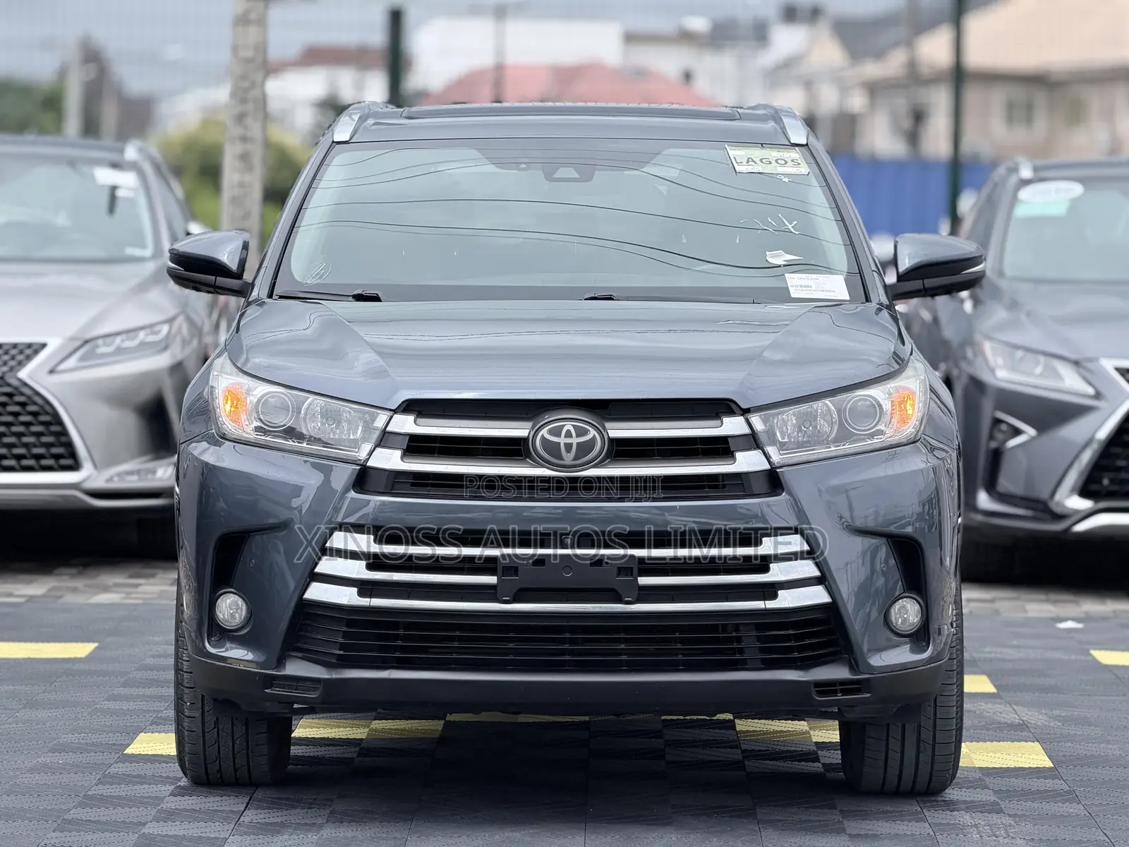 Toyota Highlander Limited Platinum 4x2 V6 (3.5L 6cyl 8A) 2018 Blue
