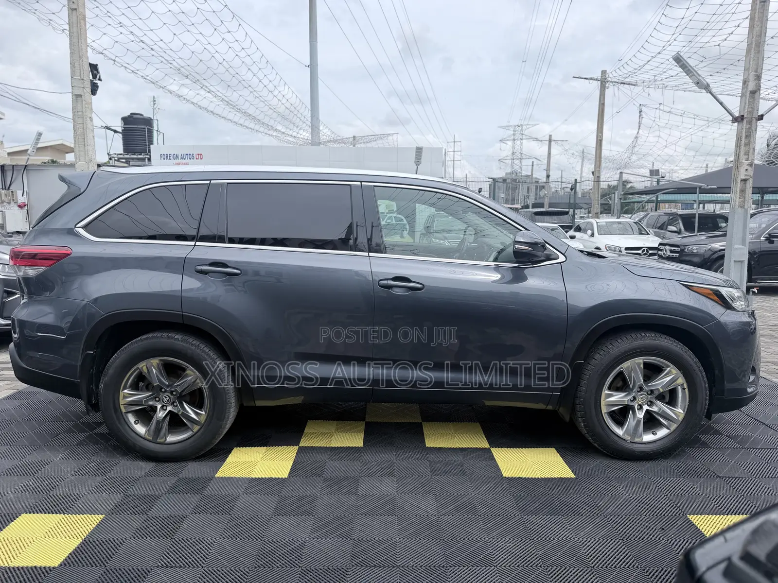 Toyota Highlander Limited Platinum 4x2 V6 (3.5L 6cyl 8A) 2018 Blue