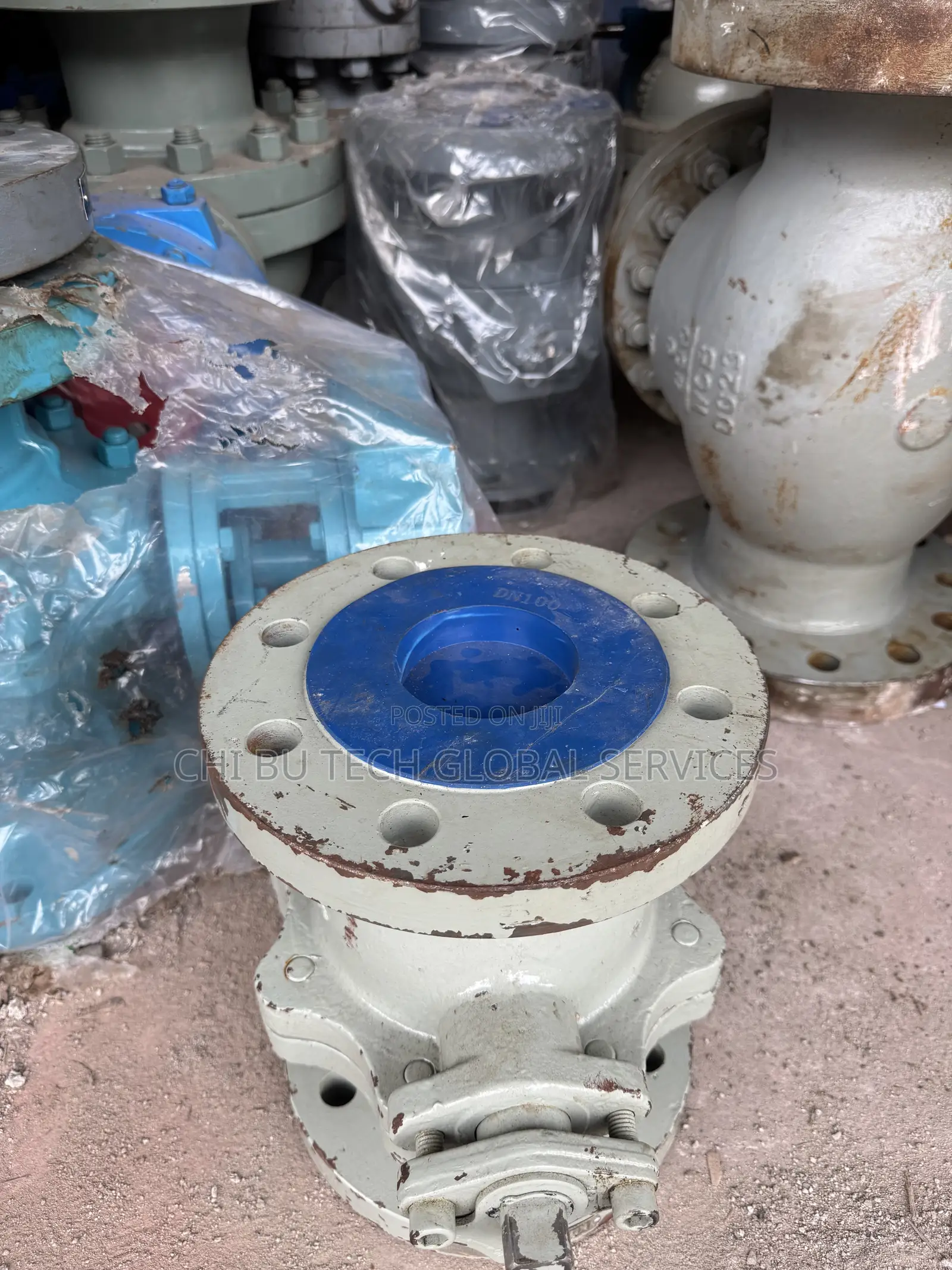 4-Inch, Class 300 Flanged Ball Valve Made From WCB (Cast Carbon Steel)