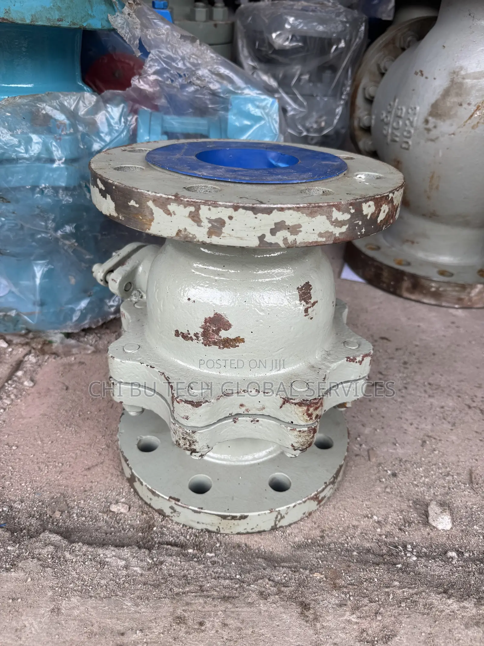 4-Inch, Class 300 Flanged Ball Valve Made From WCB (Cast Carbon Steel)