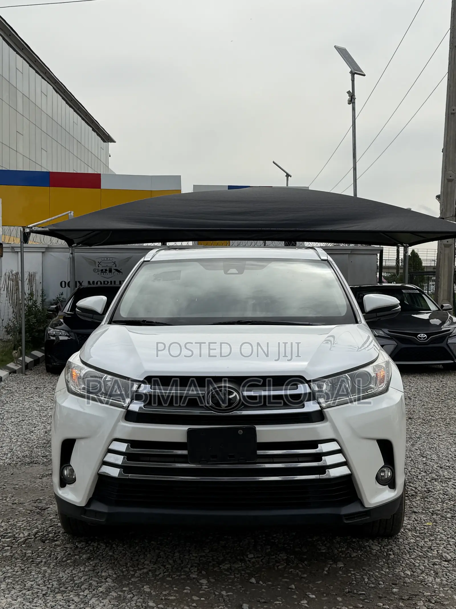 Toyota Highlander Limited 4x4 V6 (3.5L 6cyl 8A) 2018 White