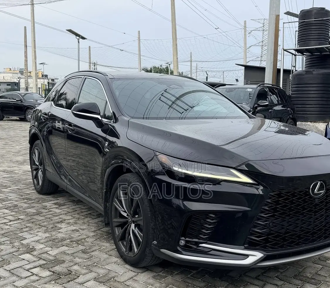 Lexus RX 350 F SPORT AWD 2023 Black