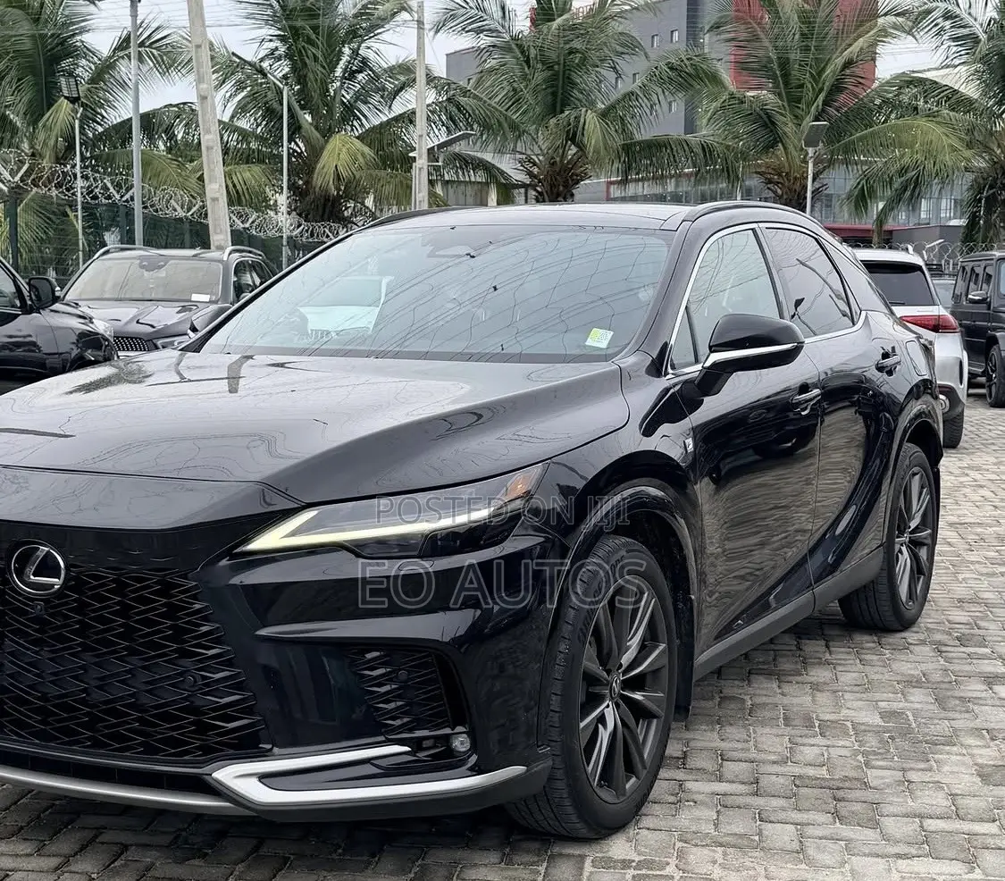Lexus RX 350 F SPORT AWD 2023 Black
