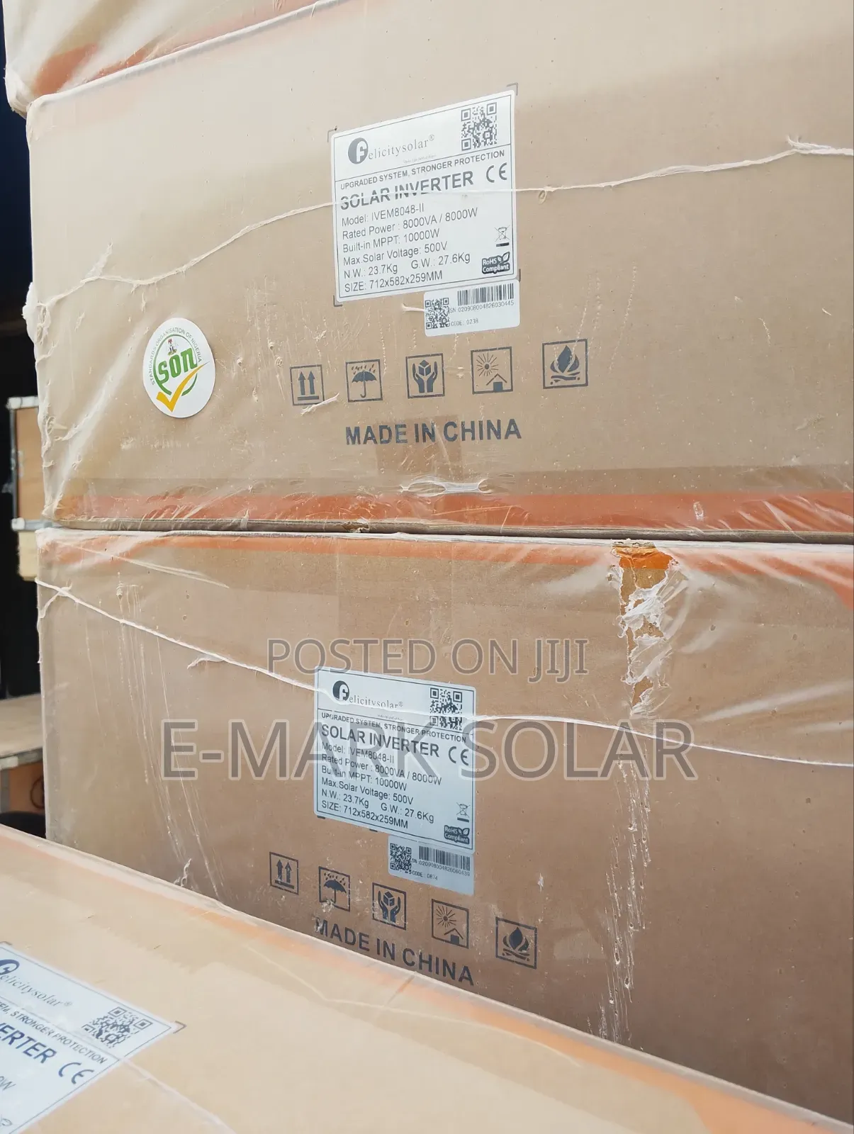 Felicity 8kva 48v Hybrid Inverter – Available 
Upgrade Your Power