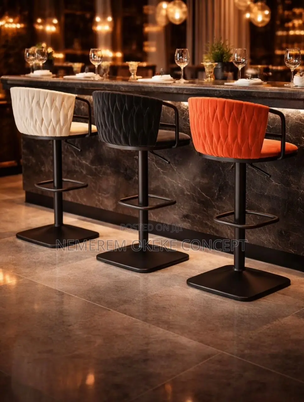 Luxury Bar Counter Chair