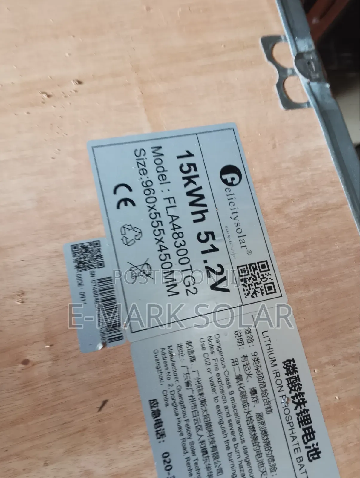 Felicity 15kwh 48v Lithium Battery – Massive Power Backup  Call Us