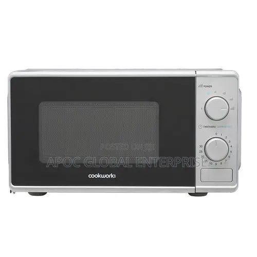 Cookworks 700w Sliver Microwave