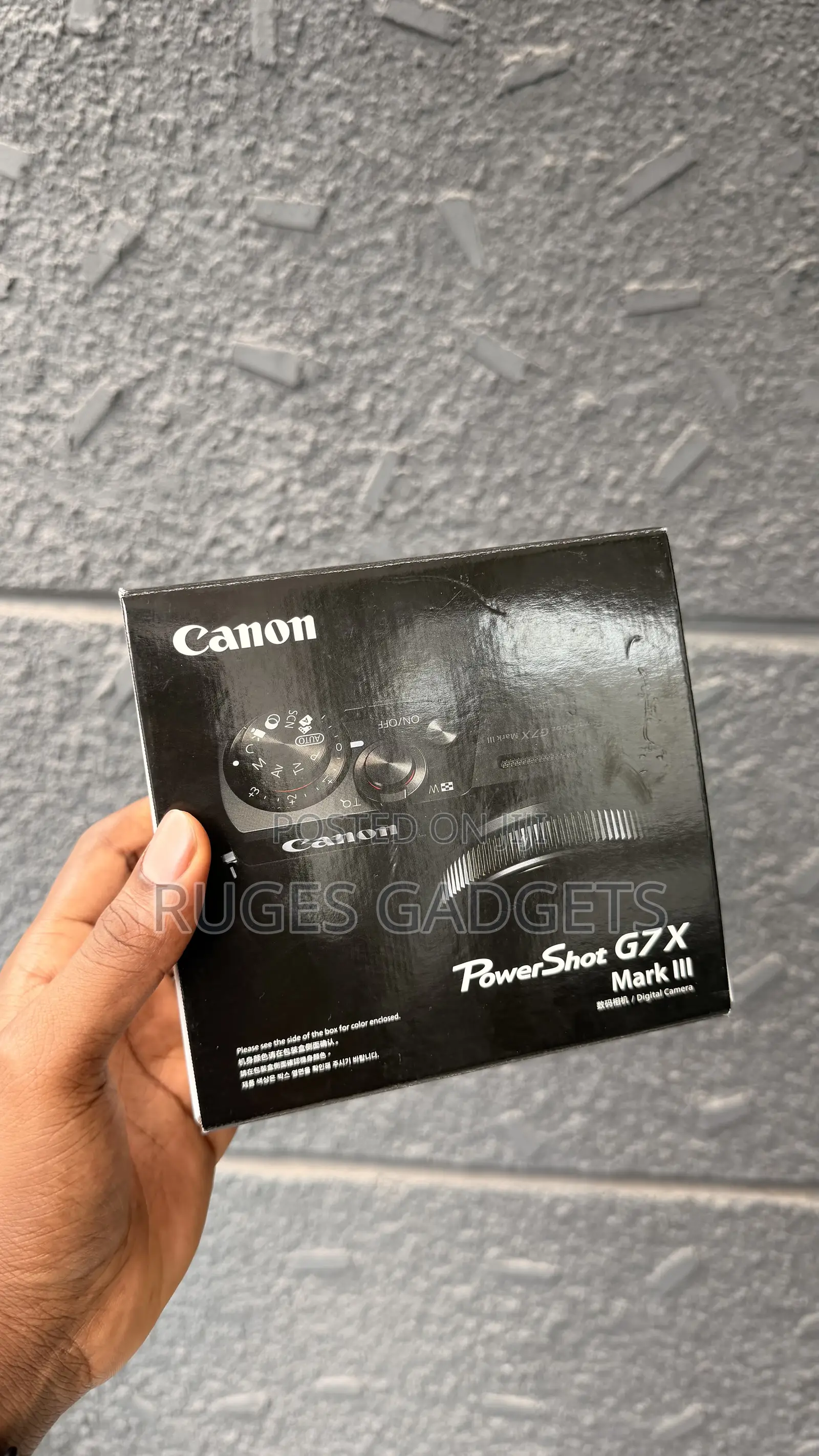 Canon G7x Iii