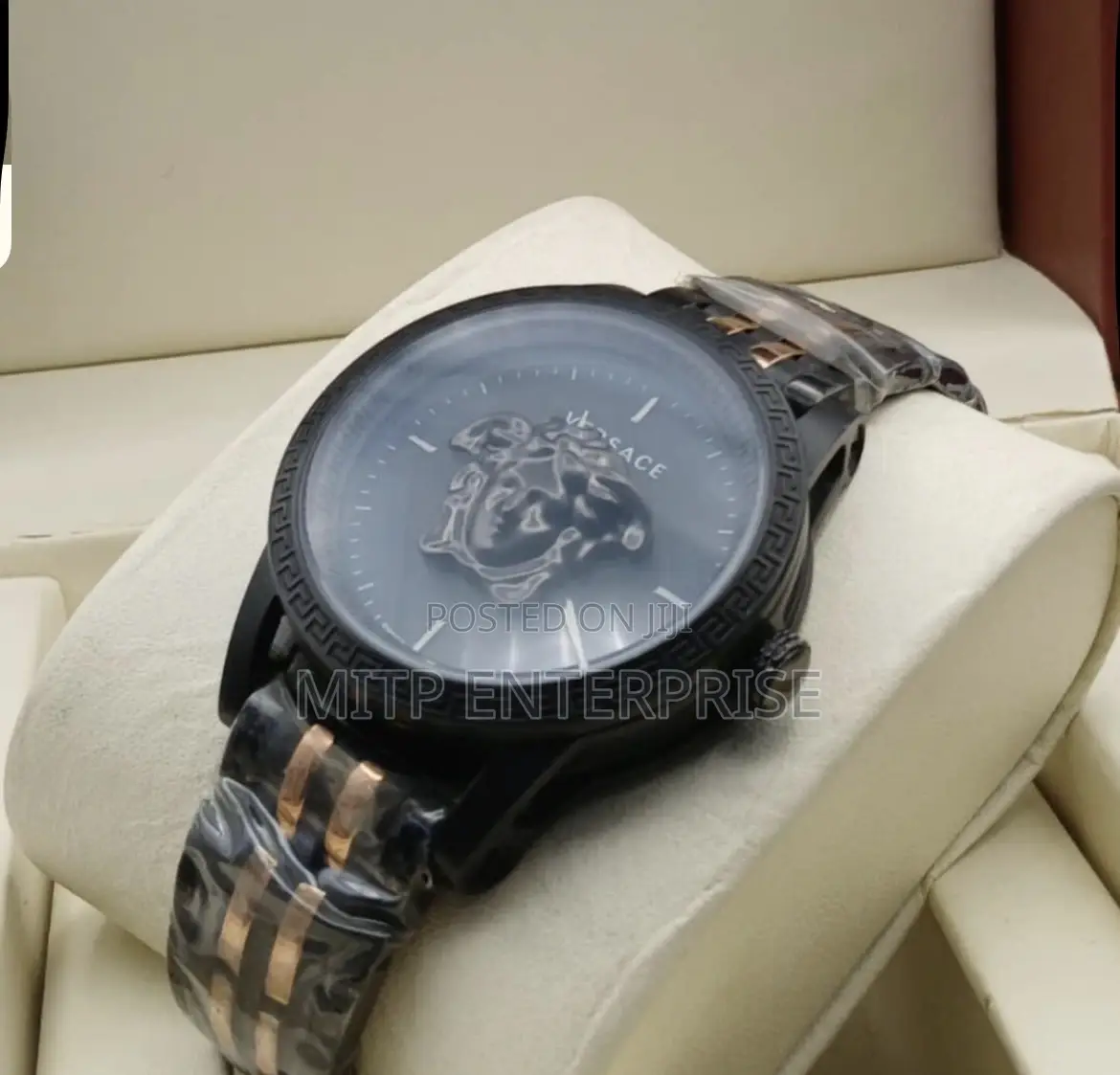 Men Versace Chain Wristwatch