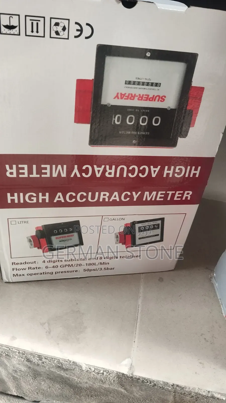 Super-Rfay Series 999 Mechanical Flow Meter