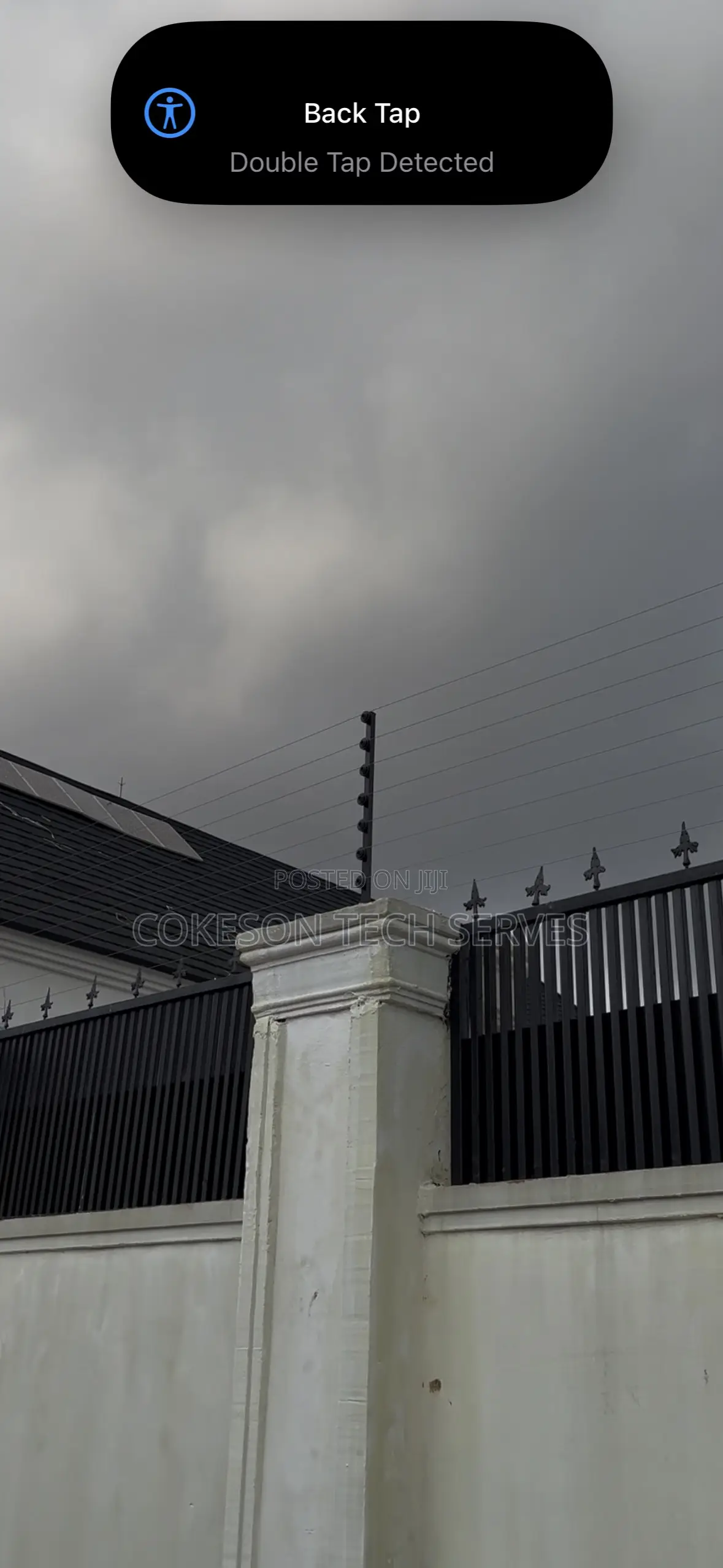 Stop And Shock Fence Climbers With Electric Protection And Maintenance