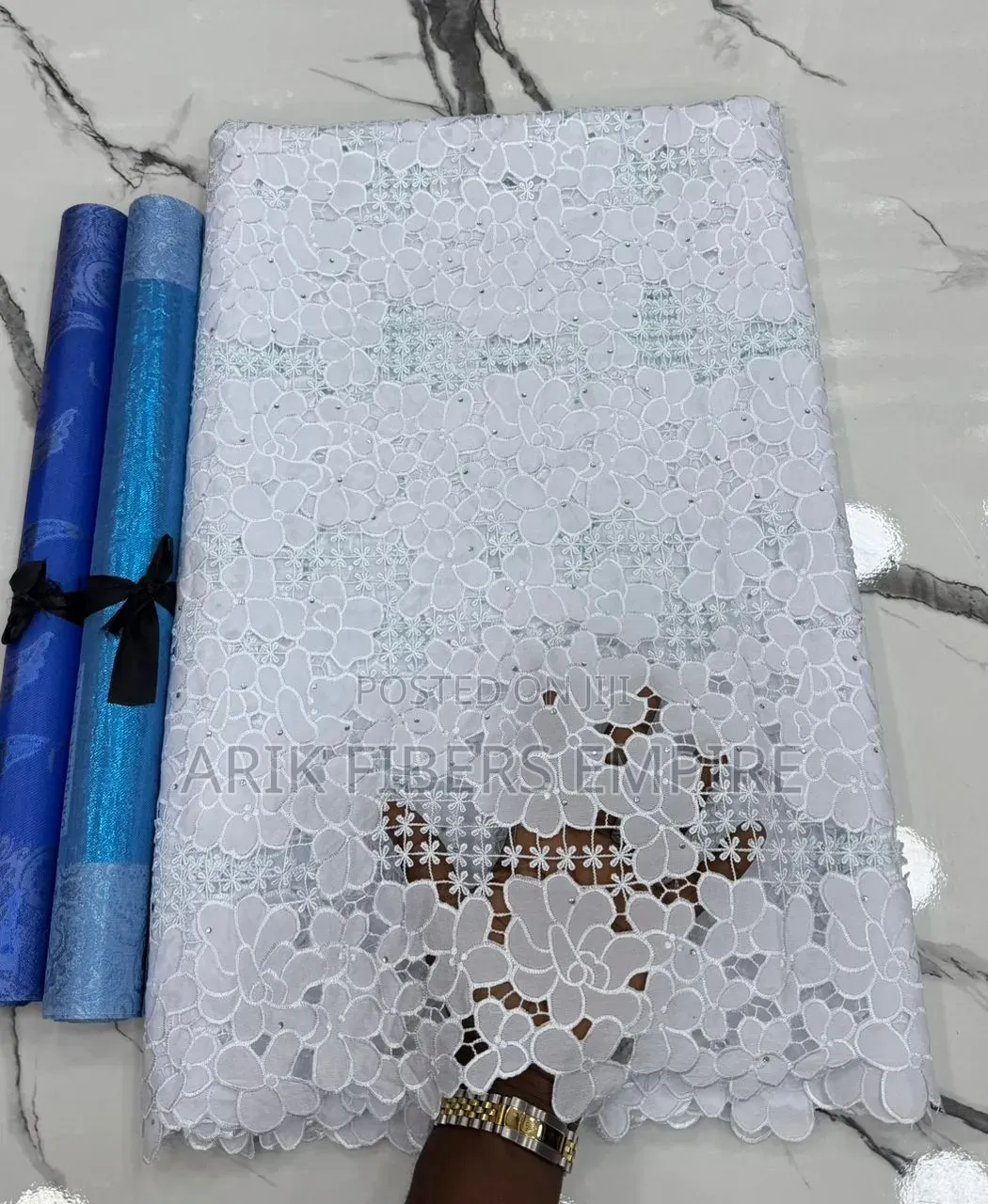French Quality Patches Chiffon Cord Lace