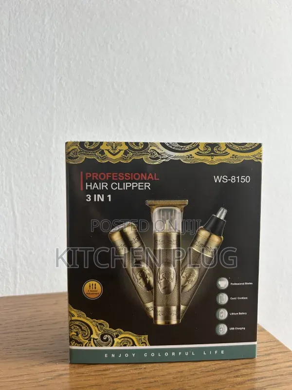 Professional Rechargeable Hair Clipper – Premium Grooming