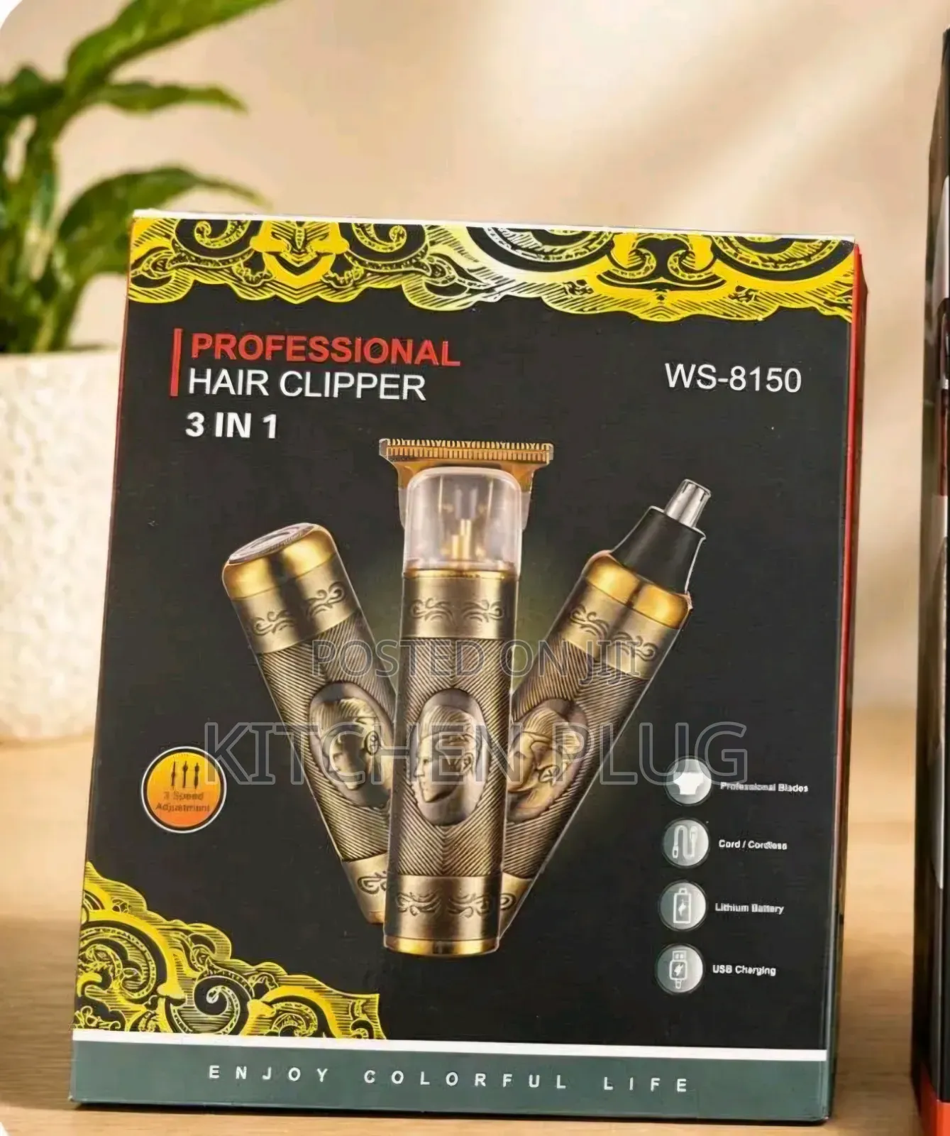 Professional Rechargeable Hair Clipper – Premium Grooming