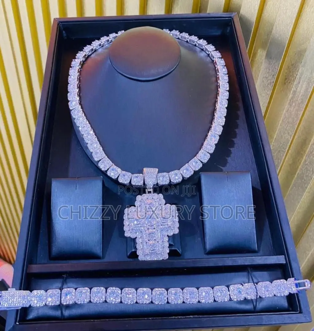 VVS Moissanite Diamond Quality Luxury Men Jewelry