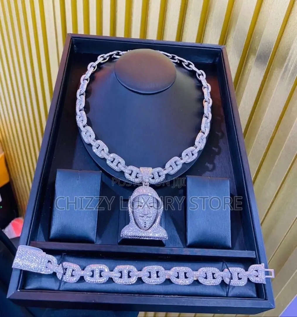 VVS Moissanite Diamond Quality Luxury Men Jewelry