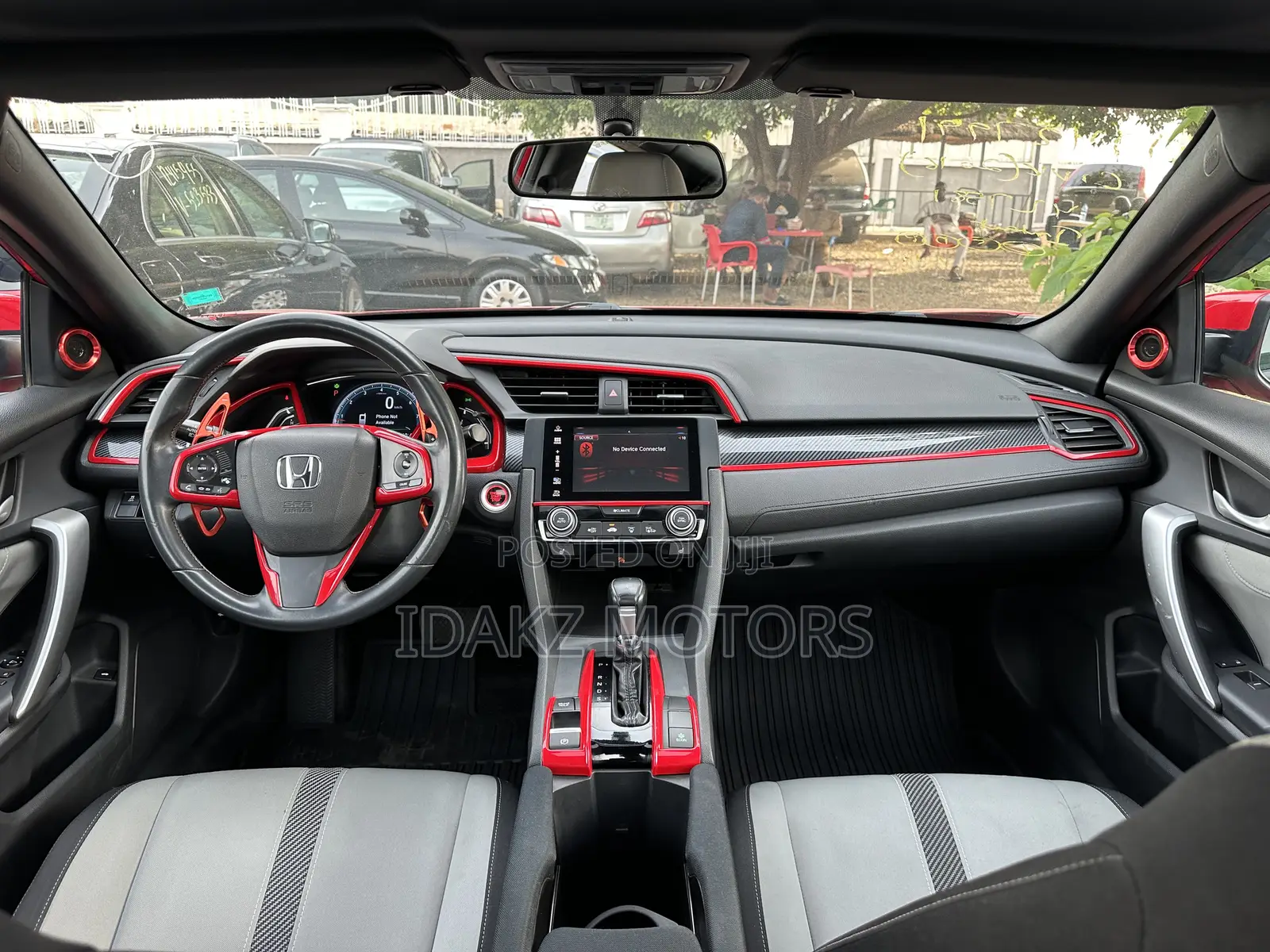 Honda Civic Touring 2dr Coupe (1.5L 4cyl) 2017 Red