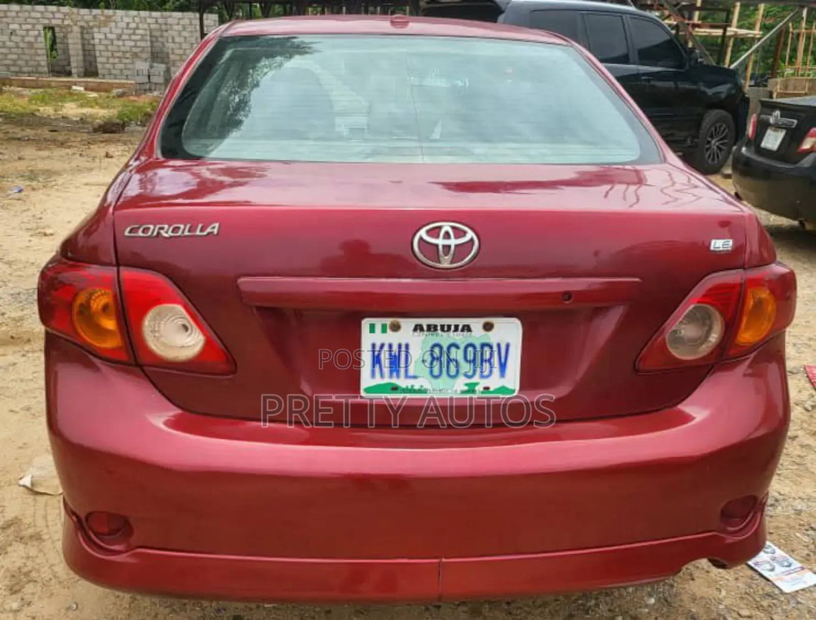Toyota Corolla 2009 Red