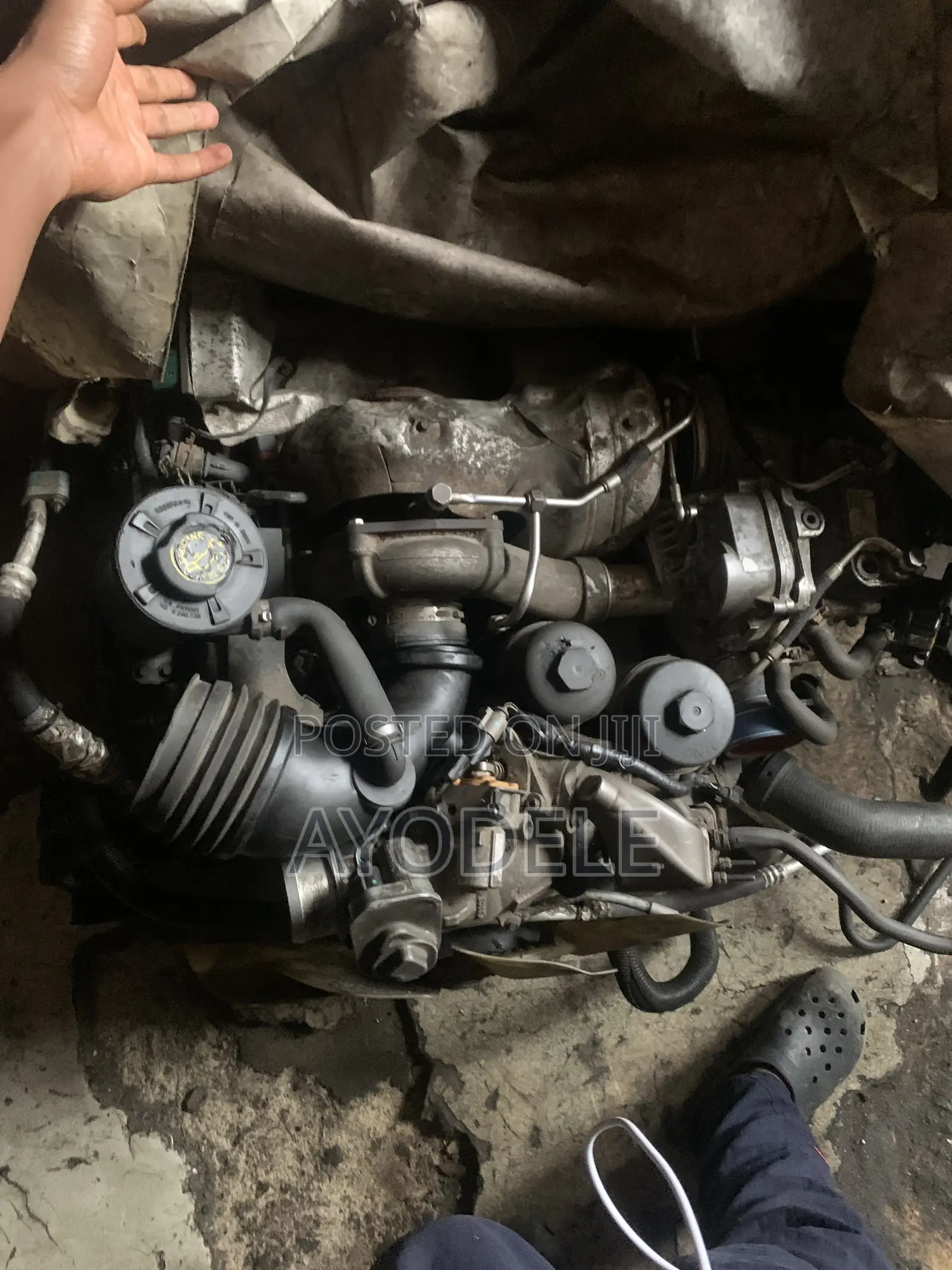 Ford F550 Diesel Engine