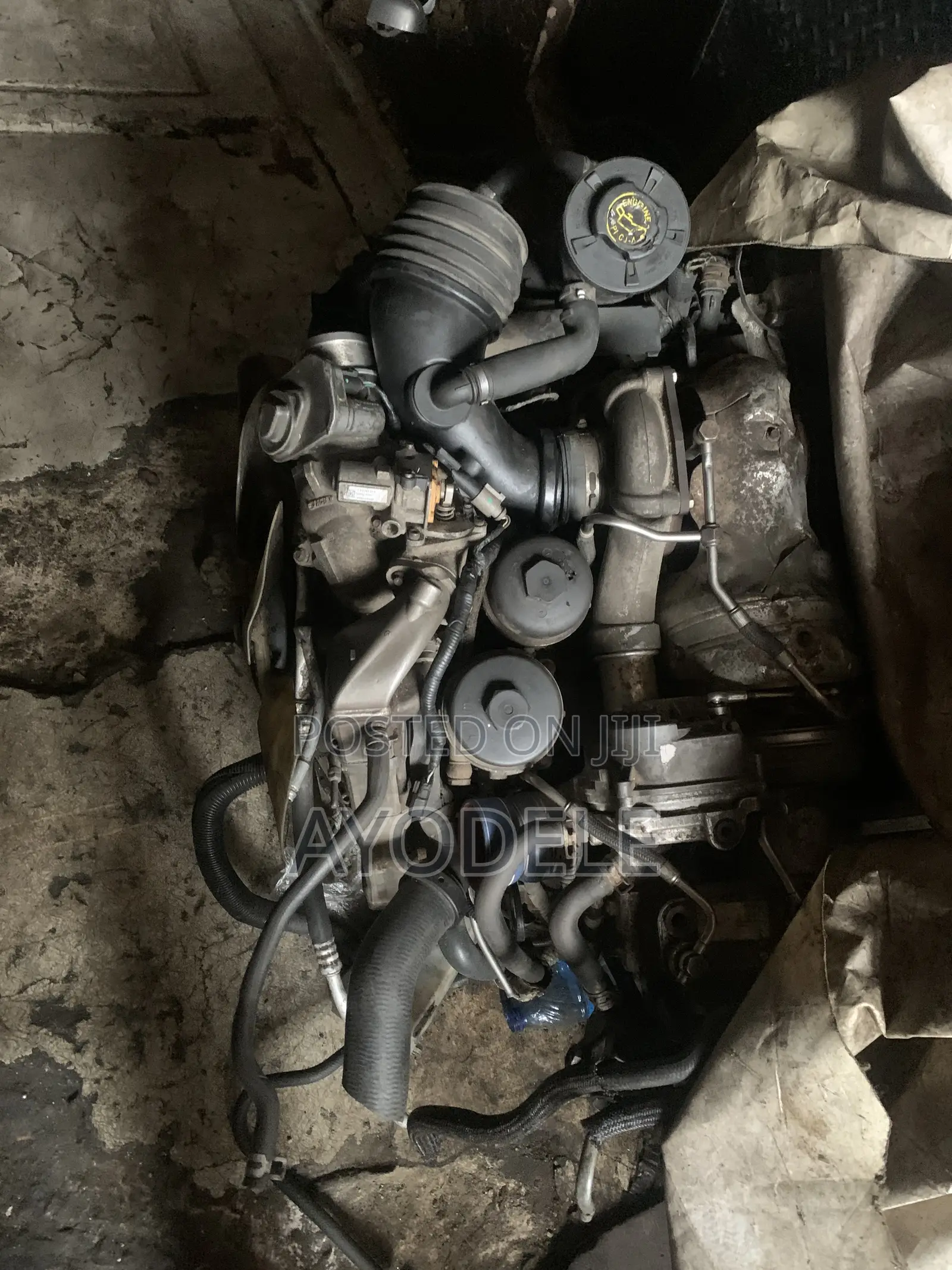 Ford F550 Diesel Engine