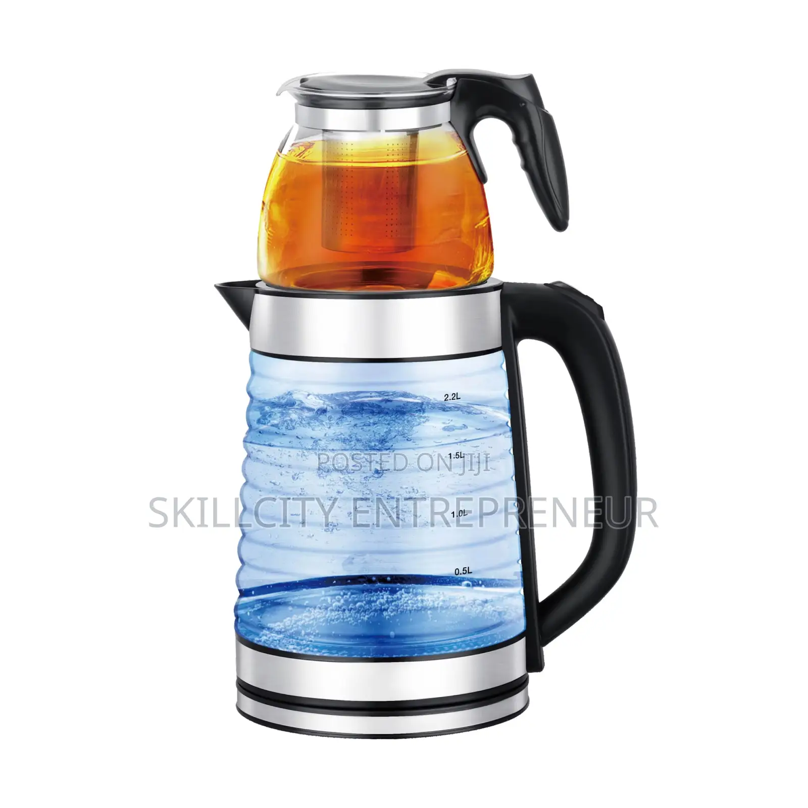 Hoffmans 2-in-1 Electric Kettle