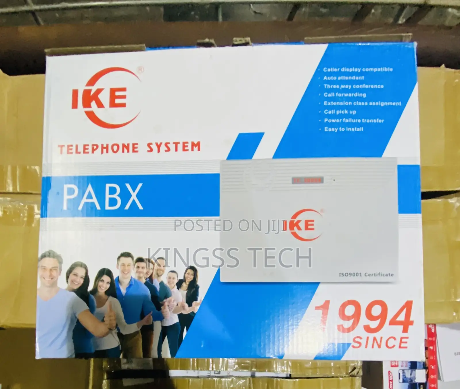 Ike Pabx Telephone Switch System 24 Channel