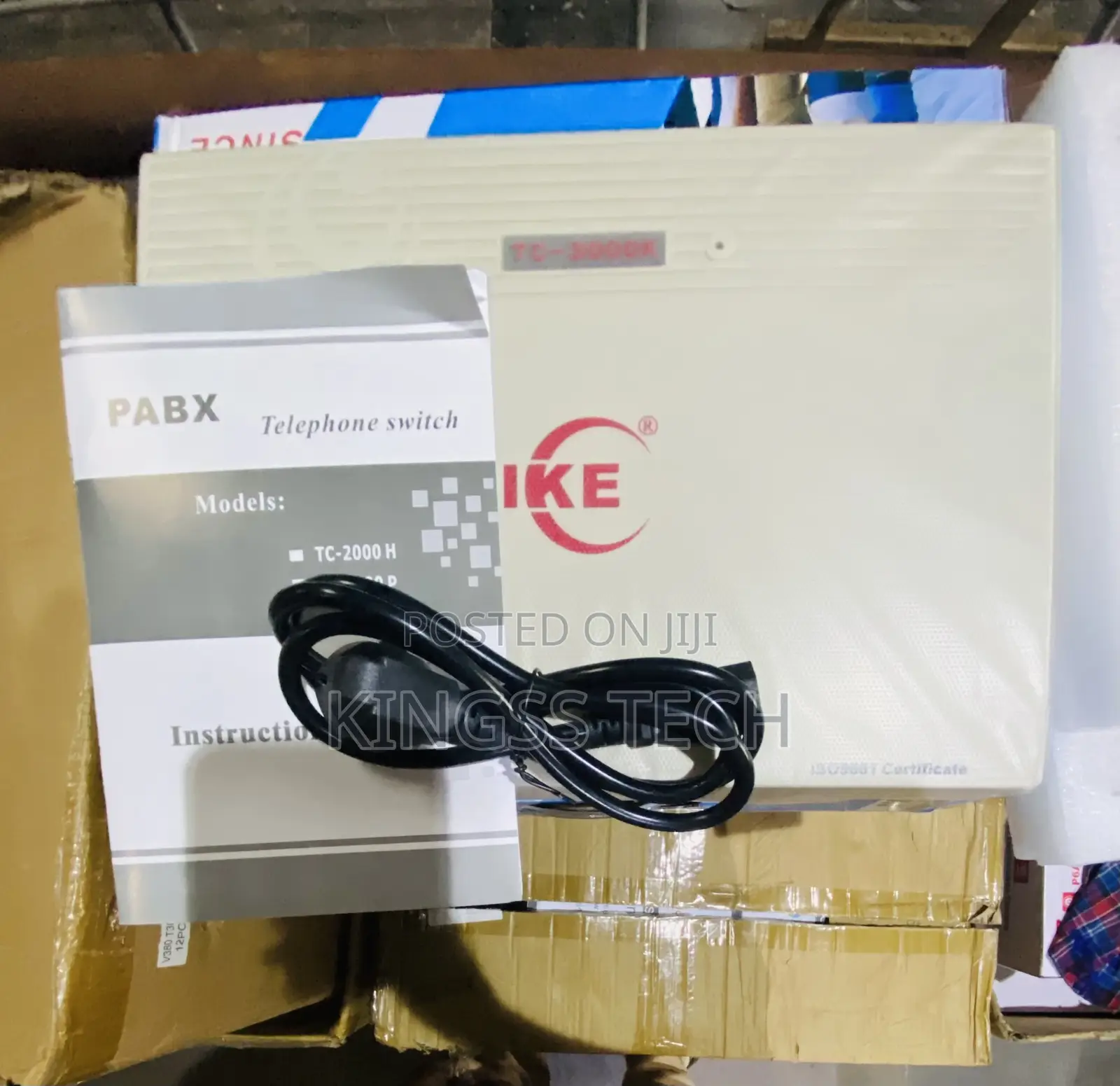 Ike Pabx Telephone Switch System 24 Channel