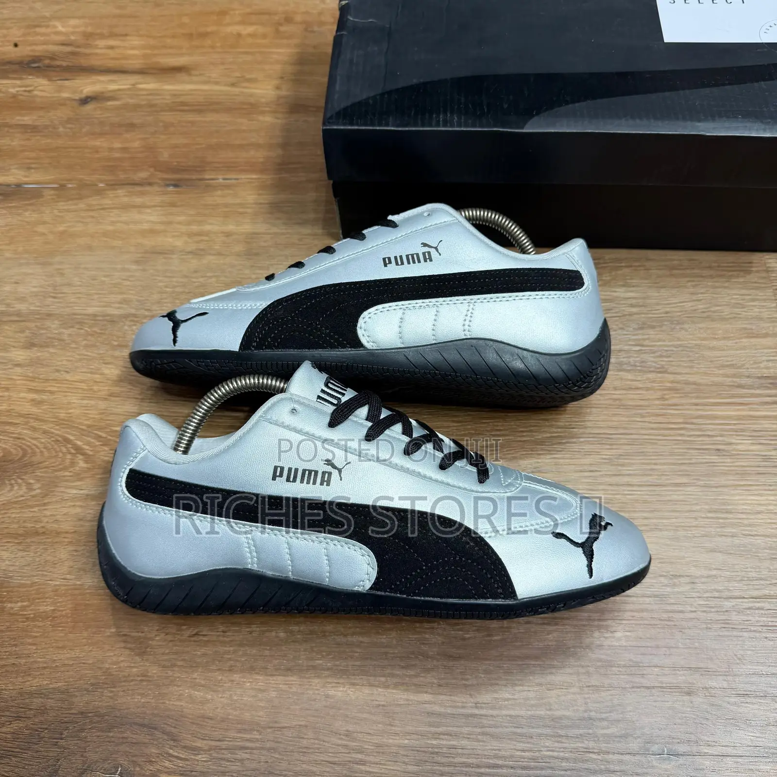 Puma Speedcat Og Silver Black Sneakers