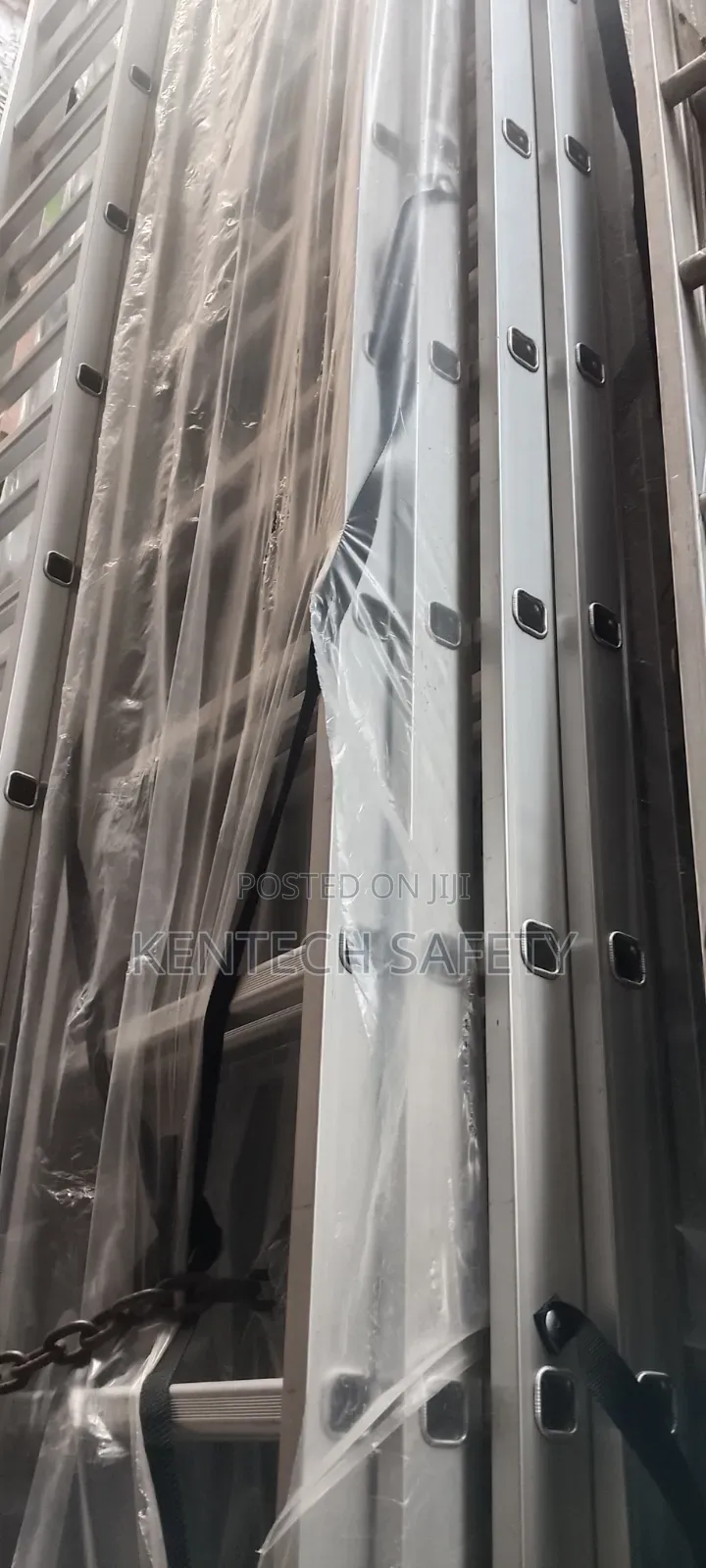 Aluminum Ordinary Extension Ladder 10x2 20ft