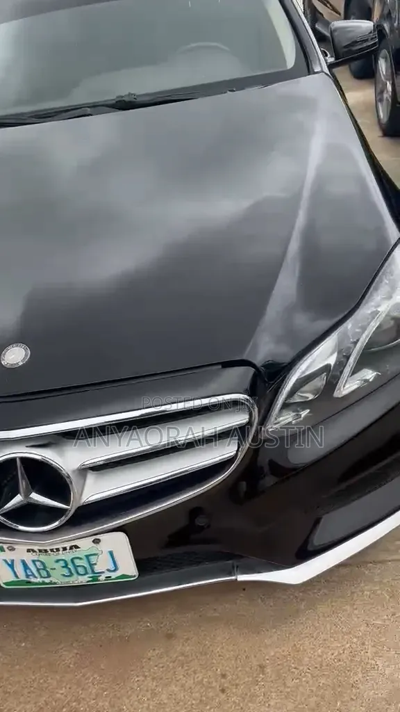 Mercedes-Benz E350 2011 Black
